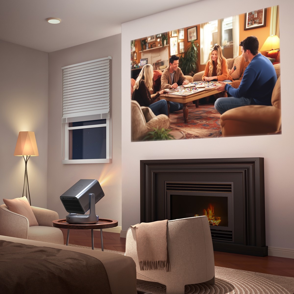 Mini Projetor Laser Hisense C2-ULTRA, UHD 4K, 65" a 300", Dolby Vision, Full HDR, Fonte Laser Trichroma, Concebido para XBOX Cinzento metalizado-17