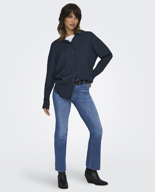 Imagen 0 de Vaquero crop de mujer flare