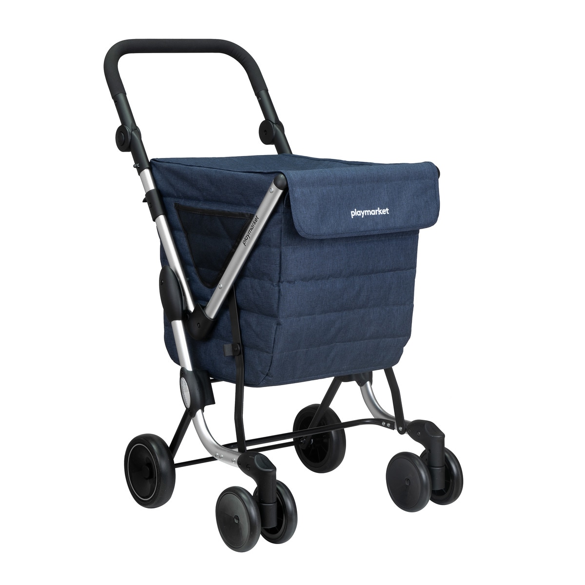 Carro de la compra con tapa We Go Playmarket Azul-1