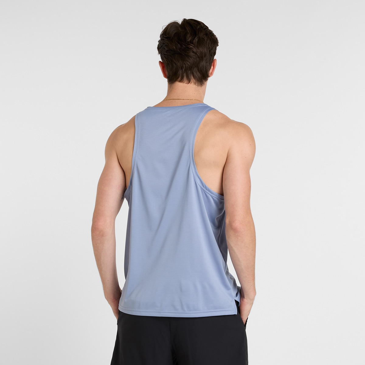 T-shirt de Homem MT41220DUS Azul-acinzentado-2