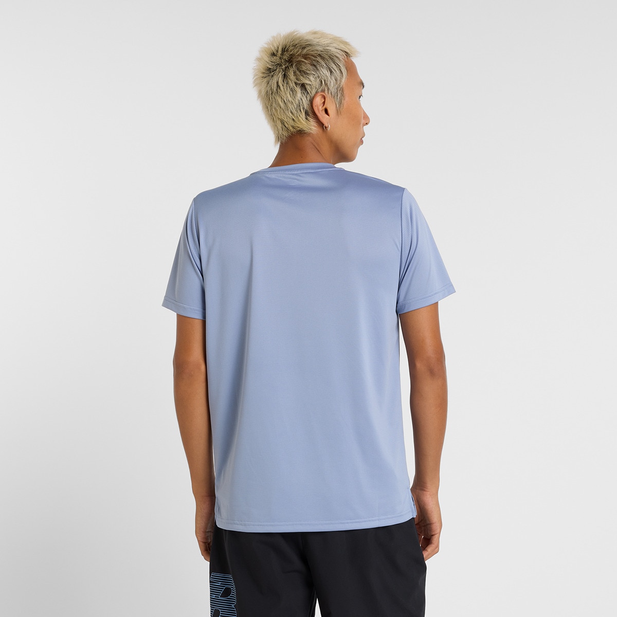 T-shirt de Homem MT41222DUS Azul-acinzentado-2