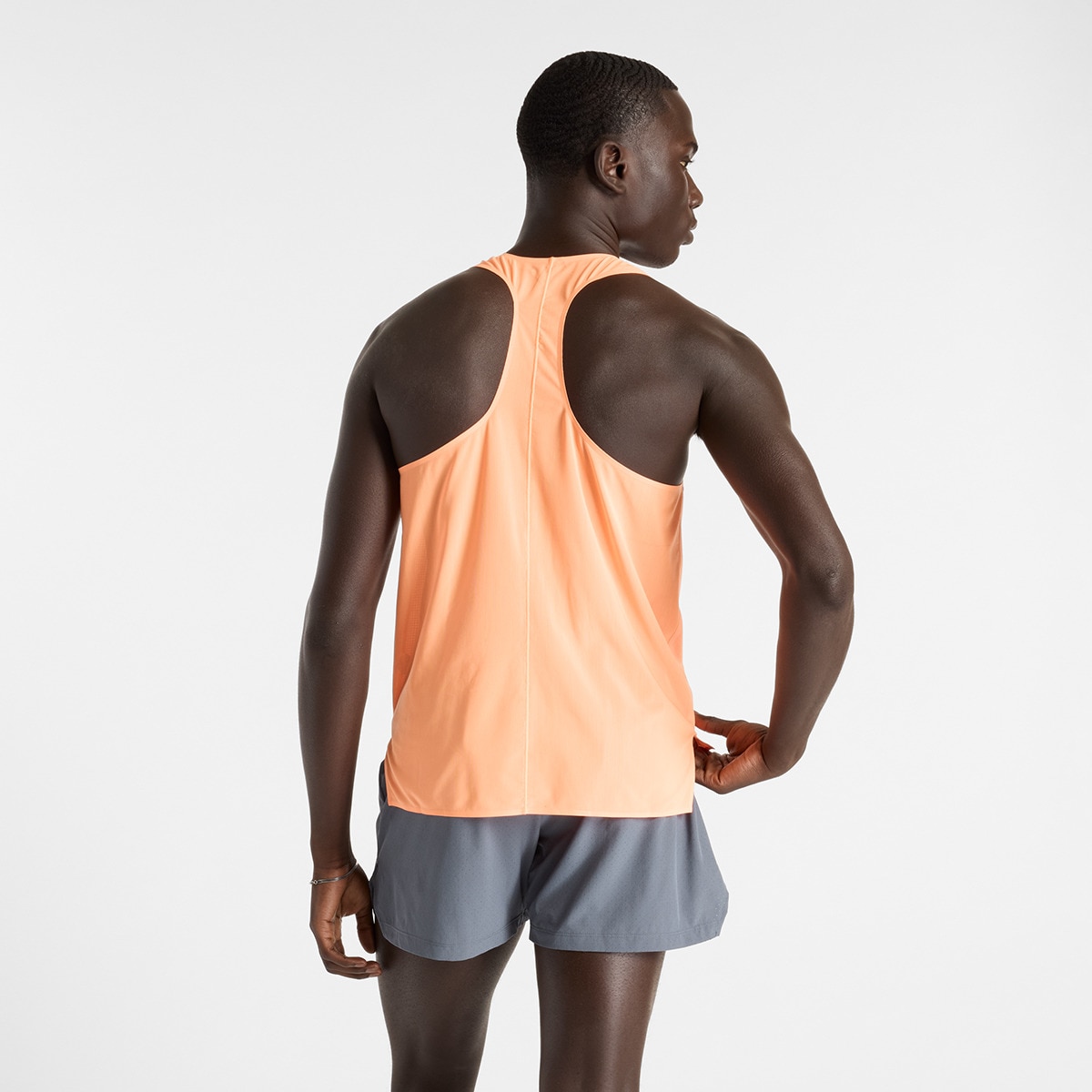 T-shirt de Homem MT51205HMO Laranja-claro-2