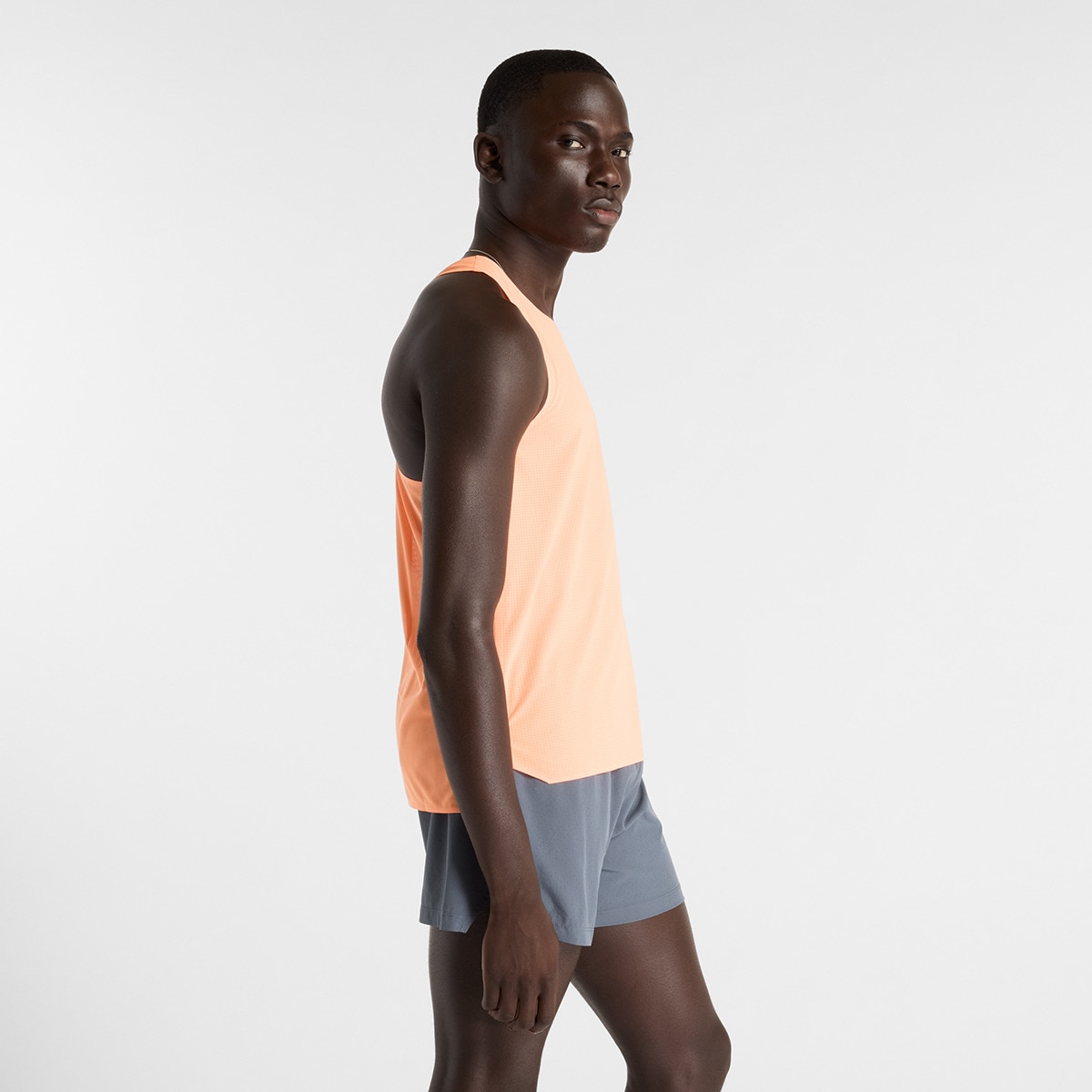 T-shirt de Homem MT51205HMO Laranja-claro-3