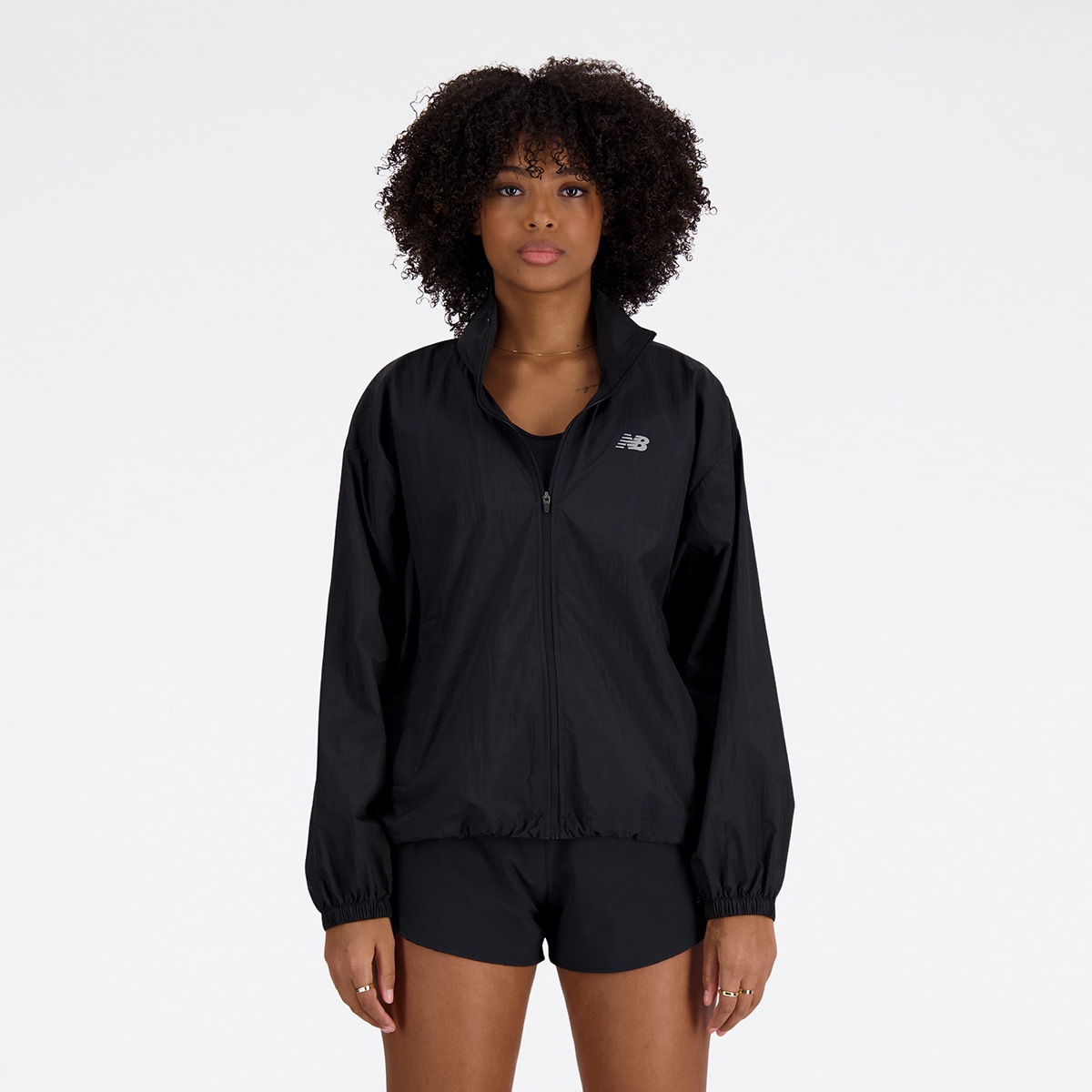 Casaco de Mulher WJ41553BK Preto-1
