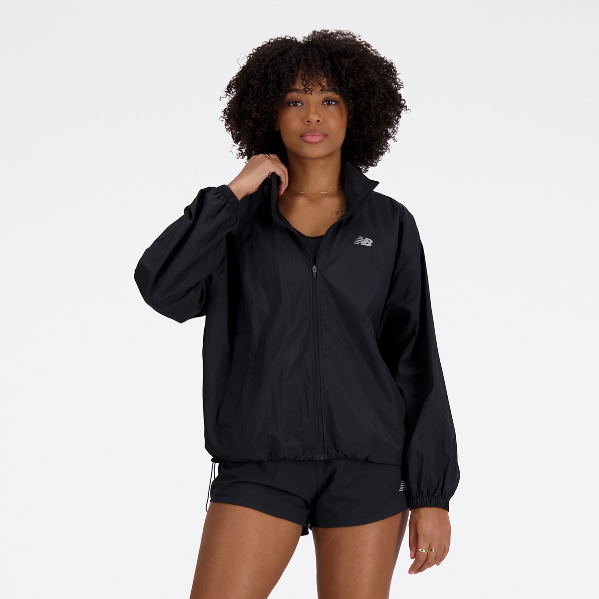 Casaco de Mulher WJ41553BK Preto-3