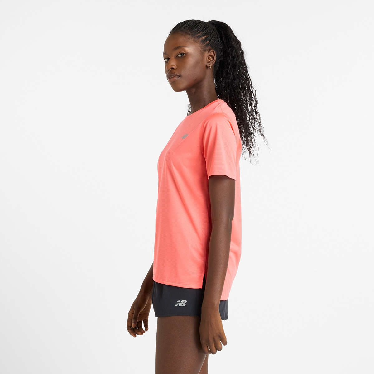 T-shirt de Mulher WT41222DTR Rosa-3