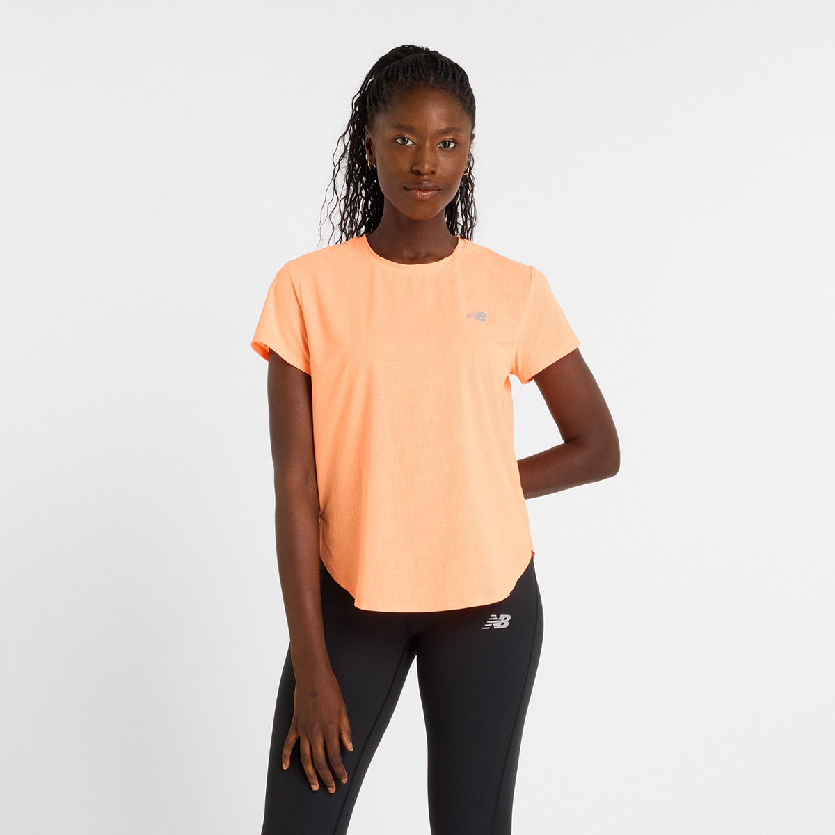 T-shirt de Mulher WT51227HMO Laranja-1