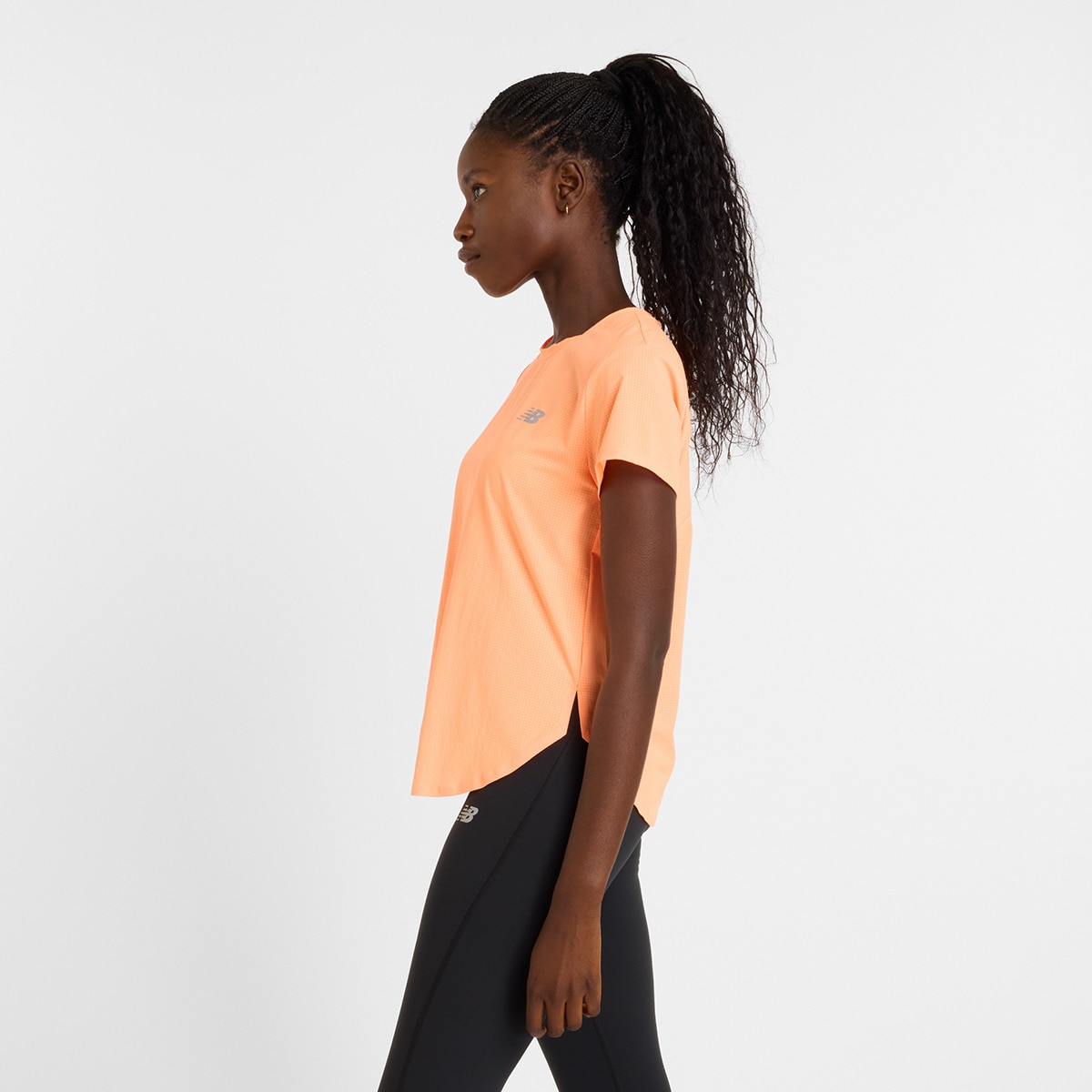 T-shirt de Mulher WT51227HMO Laranja-3