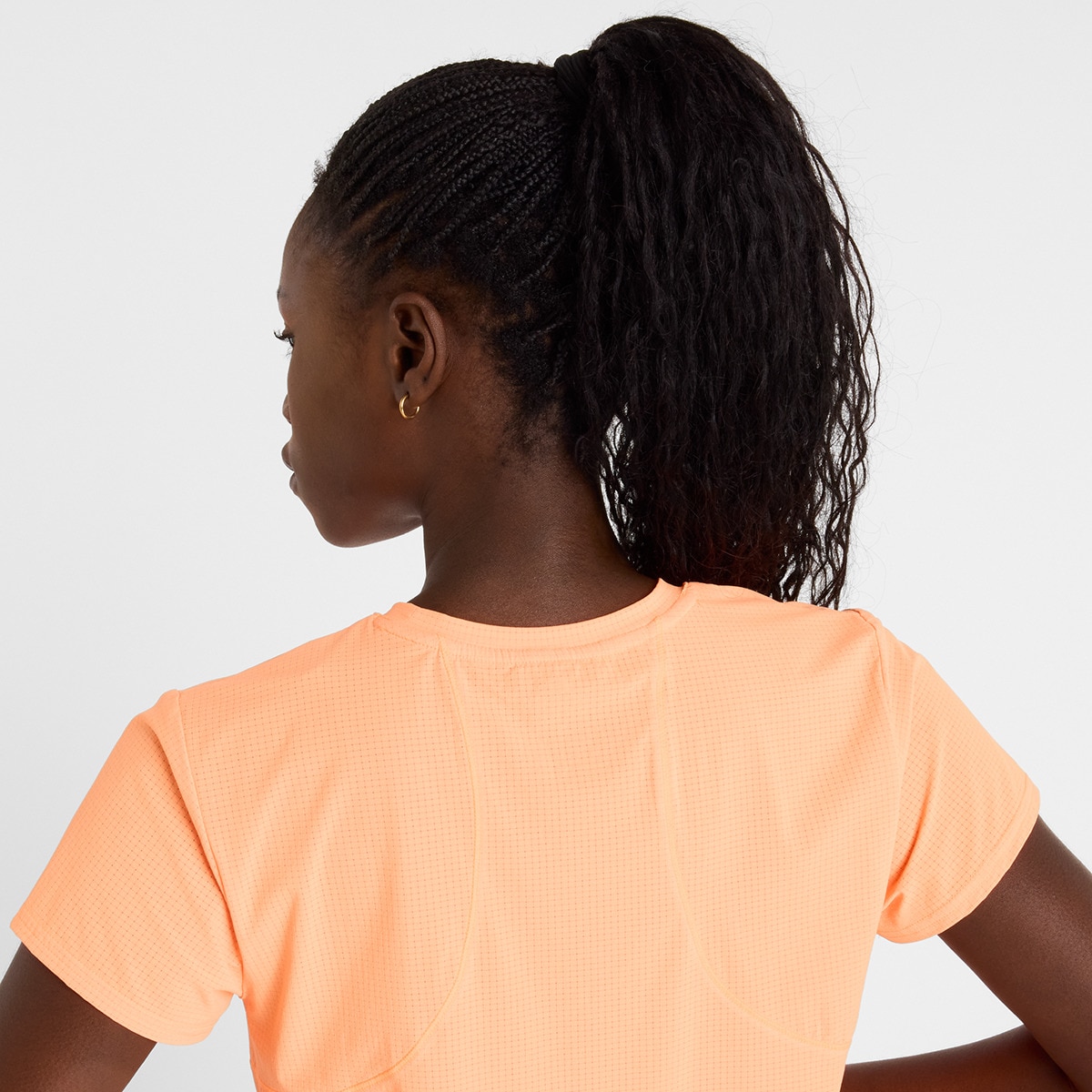 T-shirt de Mulher WT51227HMO Laranja-4