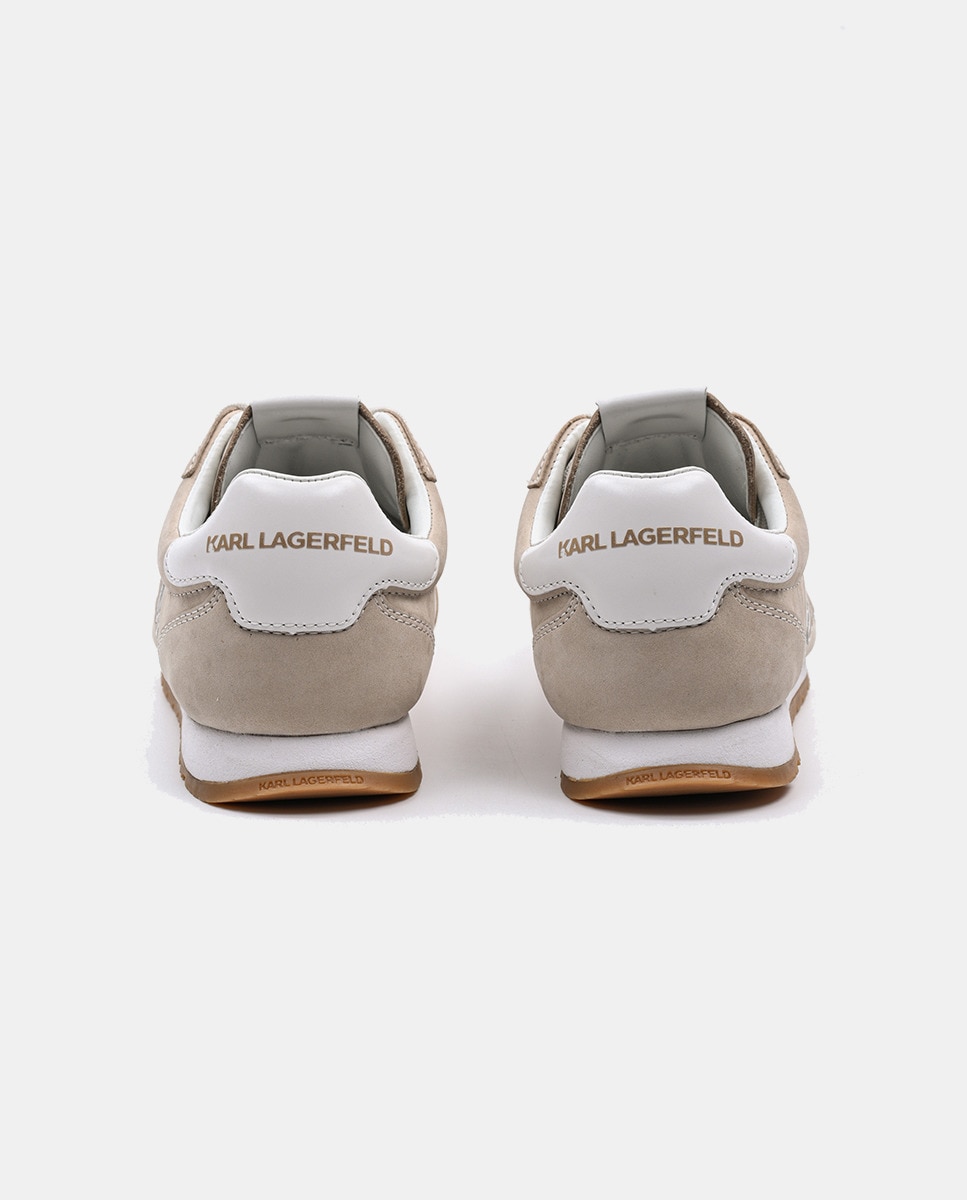 Sapatilhas de Running em Pele Modelo Venus Signia Patch Embro Castanho-claro-3