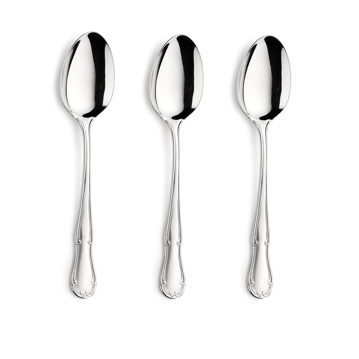 Set 3 cucharas de mesa de acero inoxidable Regina Monix Acero-1