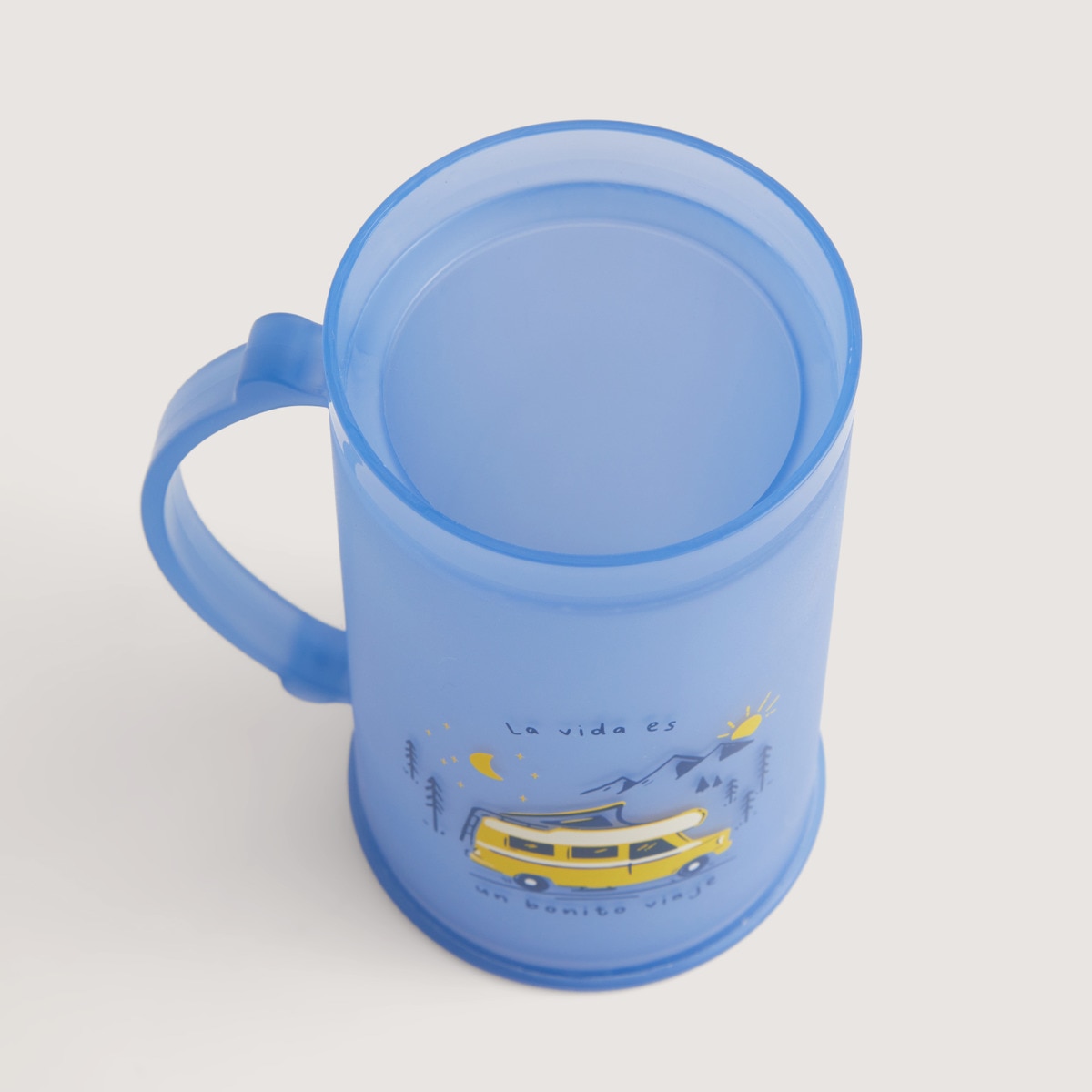 Jarra de cerveza Viaje Basics El Corte Inglés Azul-2