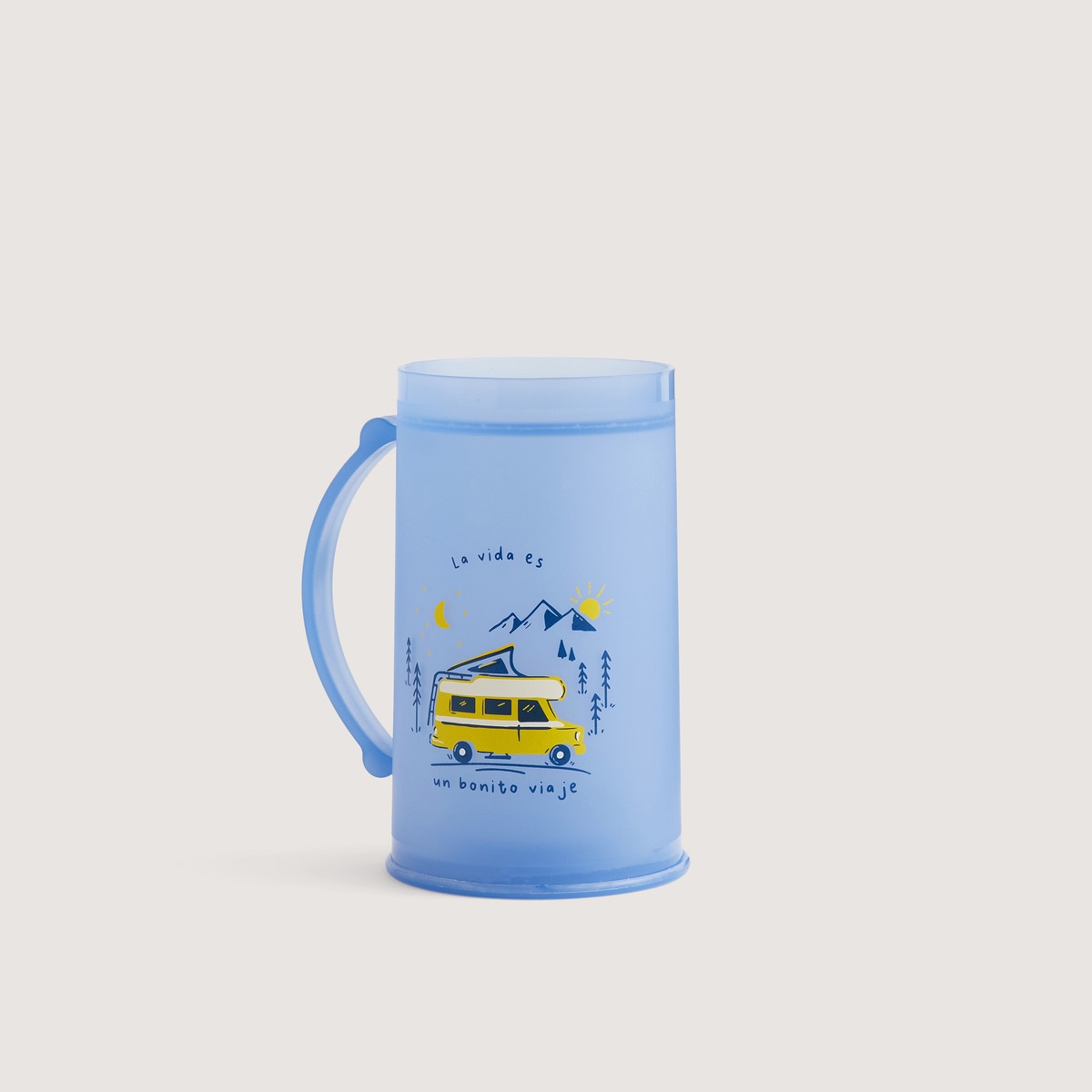 Jarra de cerveza Viaje Basics El Corte Inglés Azul-1