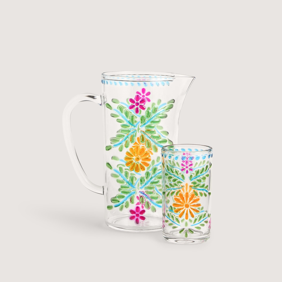 Copo de Água Alto Jalisco Multicolor-3