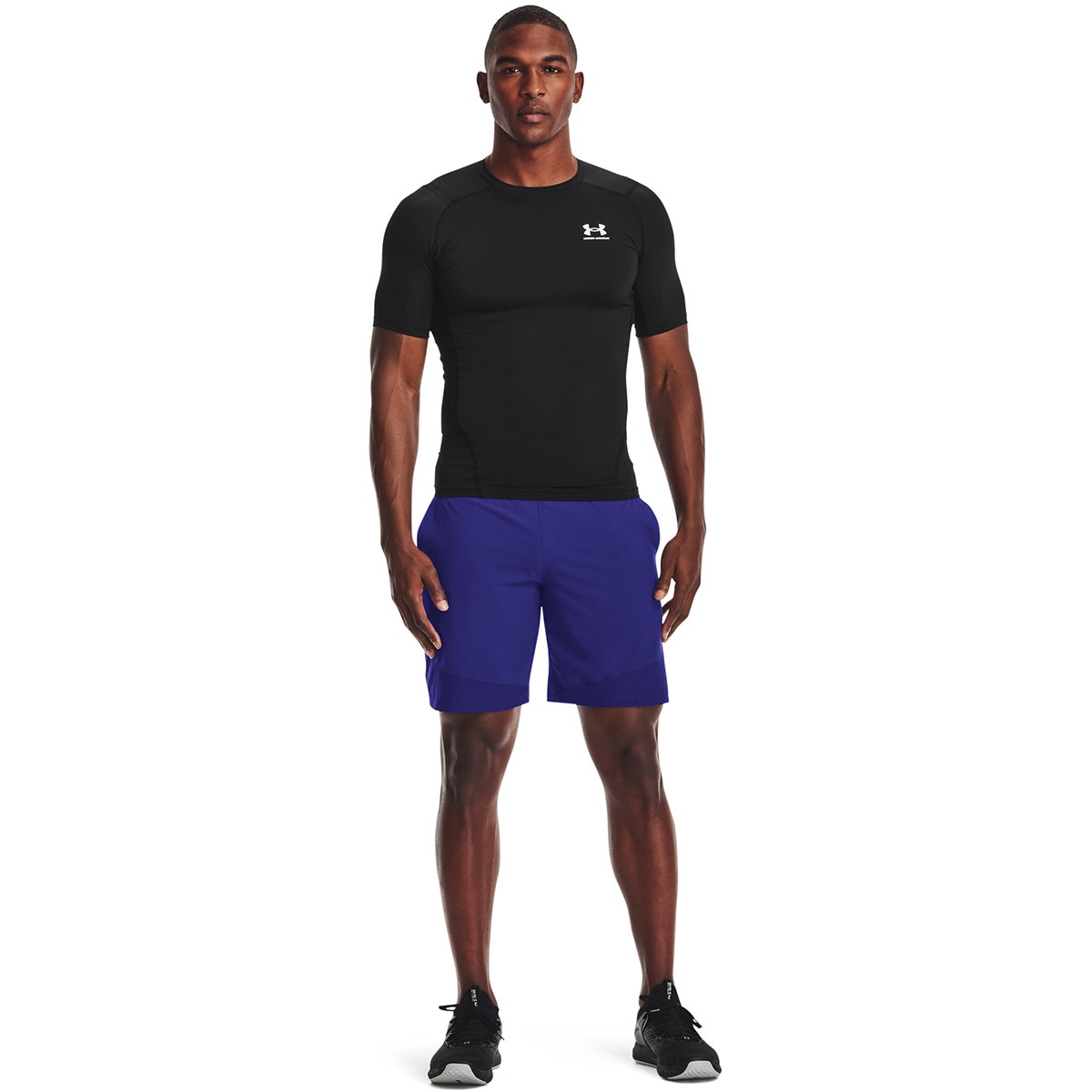 T-shirt HeatGear® Preto-5
