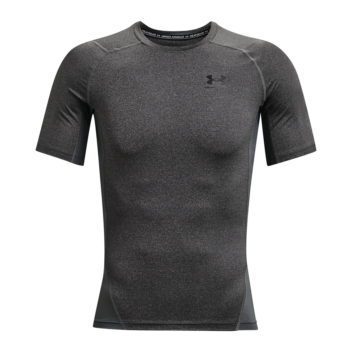 T-shirt de homem HeatGear® Under Armour Cinzento / Preto-4