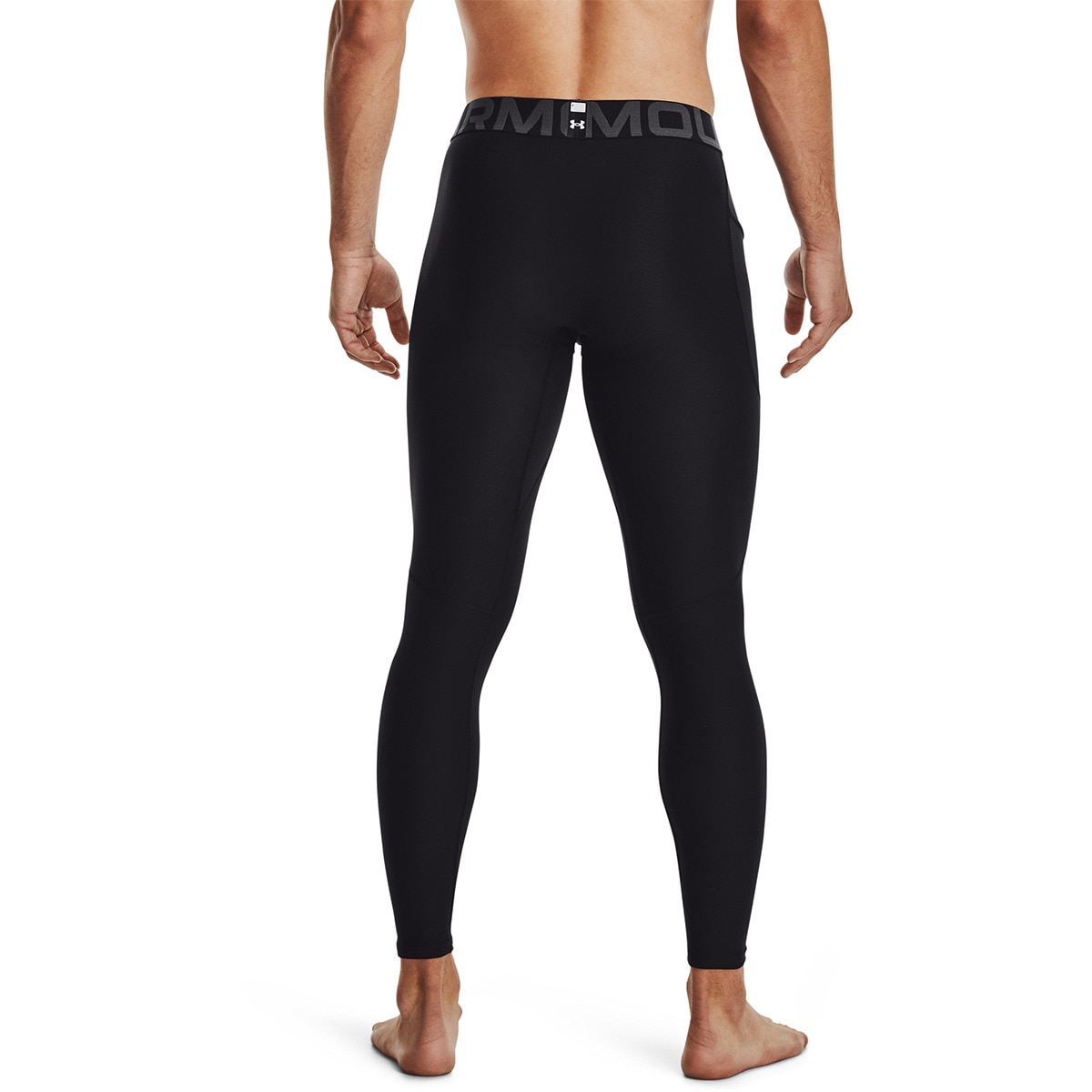 Leggings de homem HeatGear® Preto / Branco-2