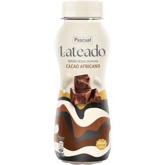 bebida láctea cremosa cacao africano botella 230 ml - Pascual Lateado