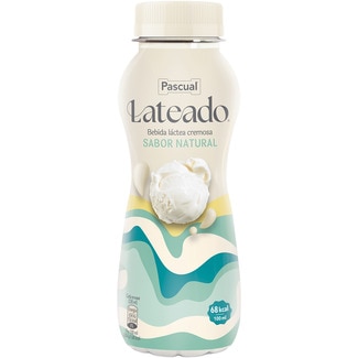 bebida láctea cremosa sabor natural botella 230 ml - Pascual Lateado