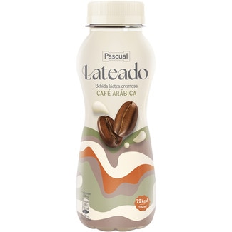 bebida láctea cremosa café arábica botella 230 ml - Pascual Lateado