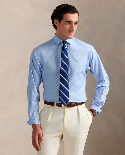 Imagem 0 de Camisa Formal Texturizada Regular Fit Fácil de Engomar