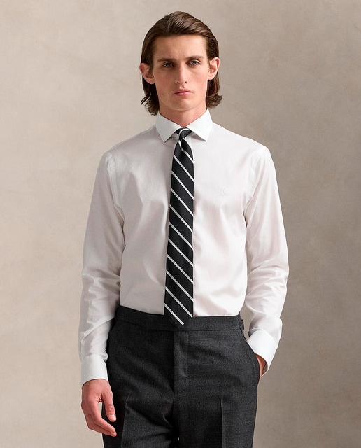 Imagem 0 de Camisa Formal Texturizada Regular Fit Fácil de Engomar