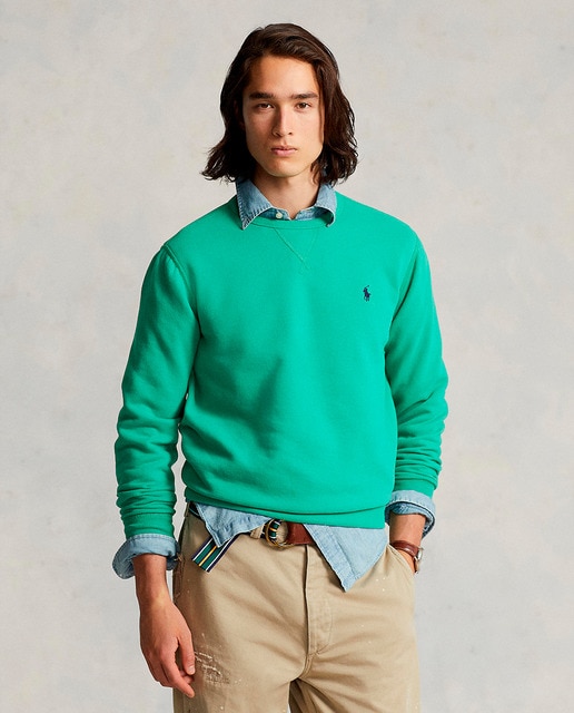 Imagen 0 de Sudadera de hombre de cuello redondo con caballo bordado