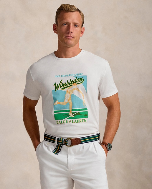 Imagem 0 de T-shirt de Algodão Wimbledon