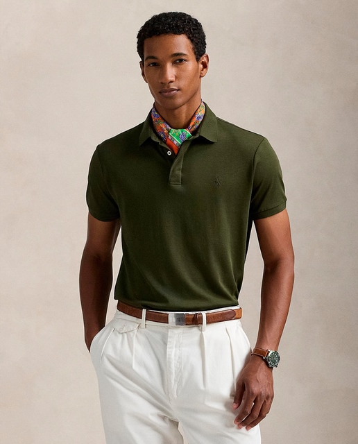 Imagen 0 de Polo de hombre de algodón Slim fit