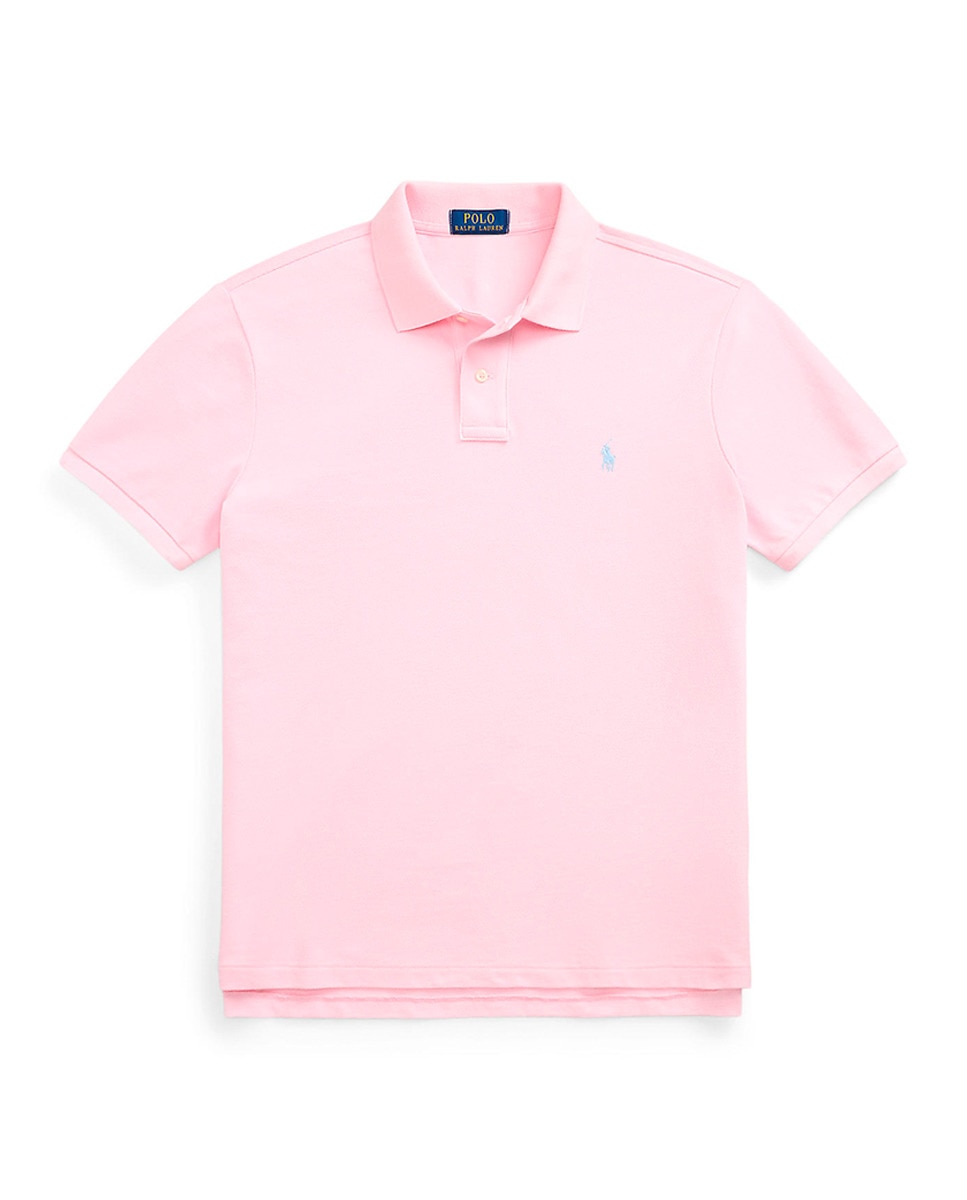Polo Piqué Regular Fit Rosa-claro-5
