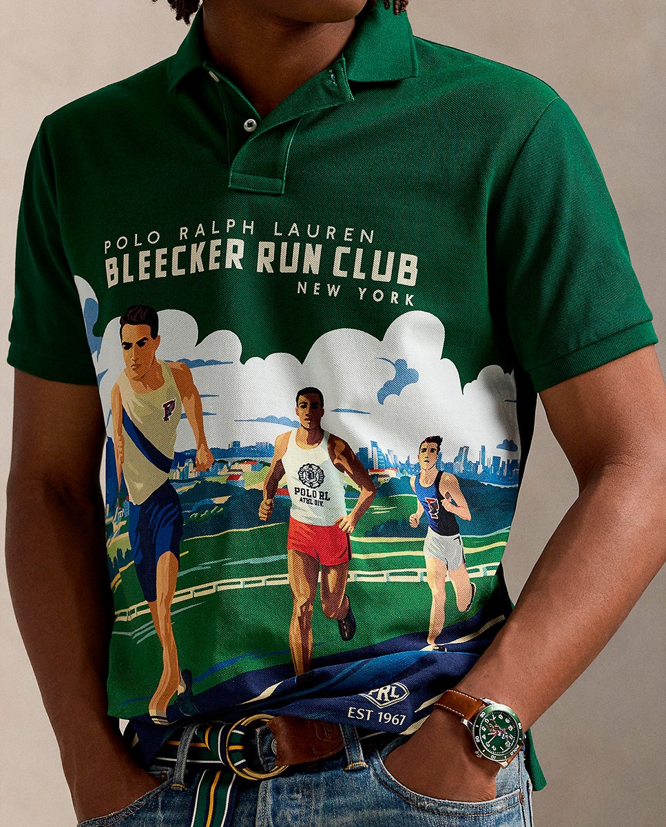 Polo de Algodão Regular Fit Verde Pinheiro-4