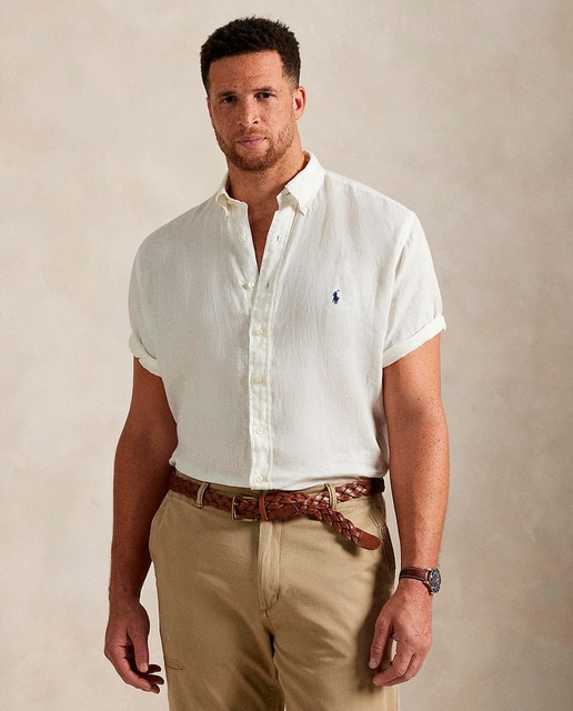 Imagem 0 de Camisa de Manga Curta Classic Fit Tamanhos Grandes