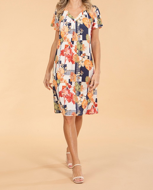 Imagen 0 de Vestido para casa manga corta