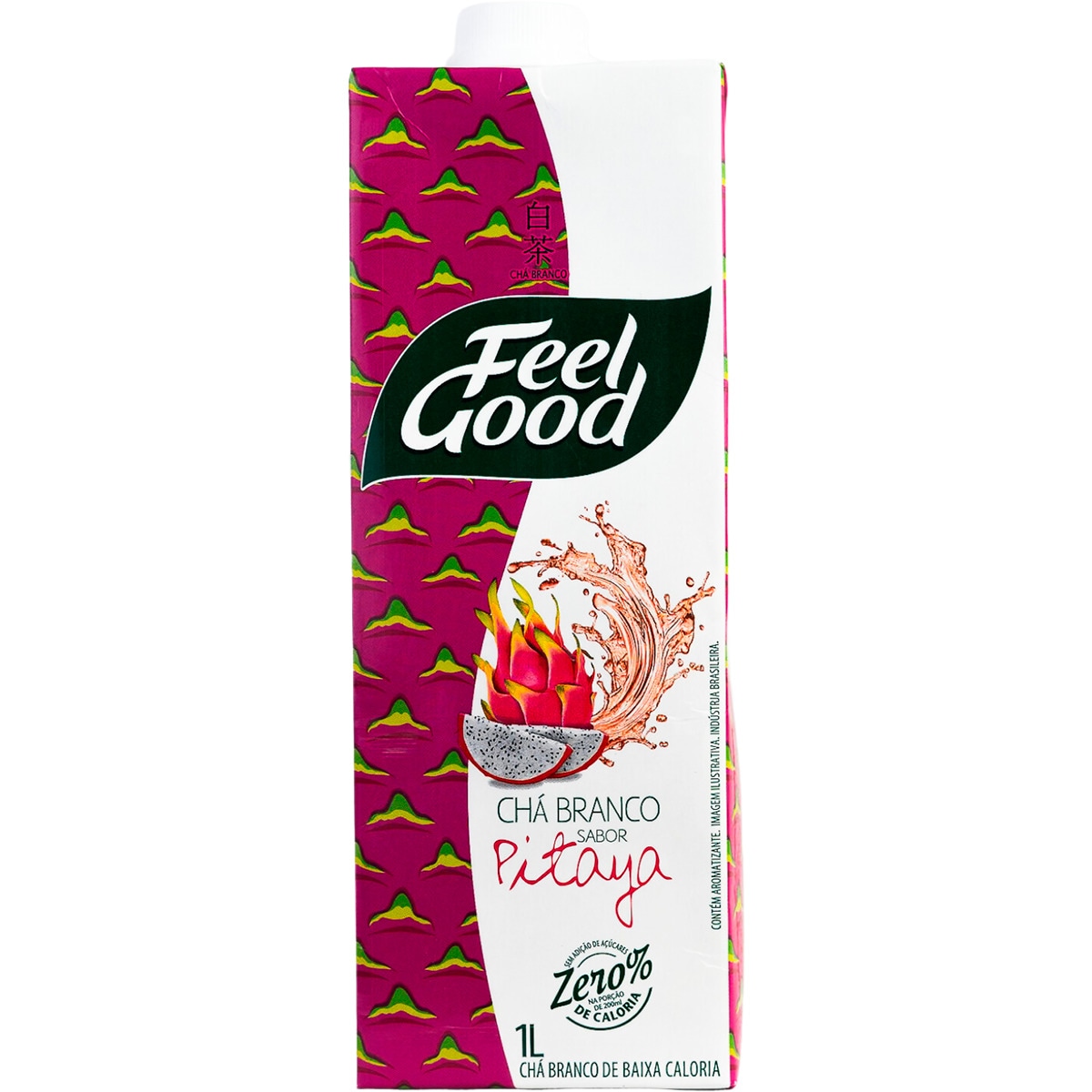 Ice Tea Chá Branco com Pitaya embalagem 1 L