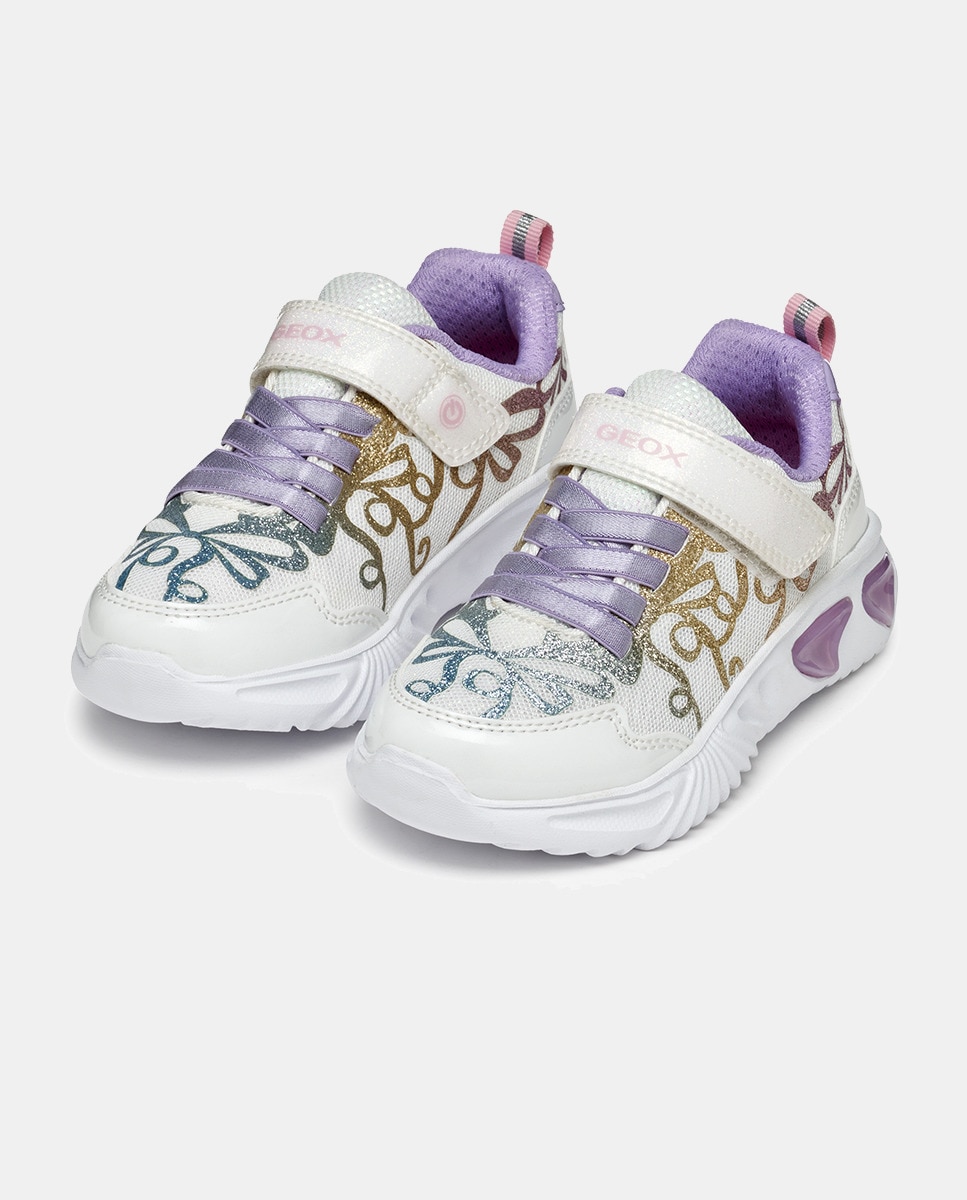 Sapatilhas Low Cut de Inspiração Running Branco-5