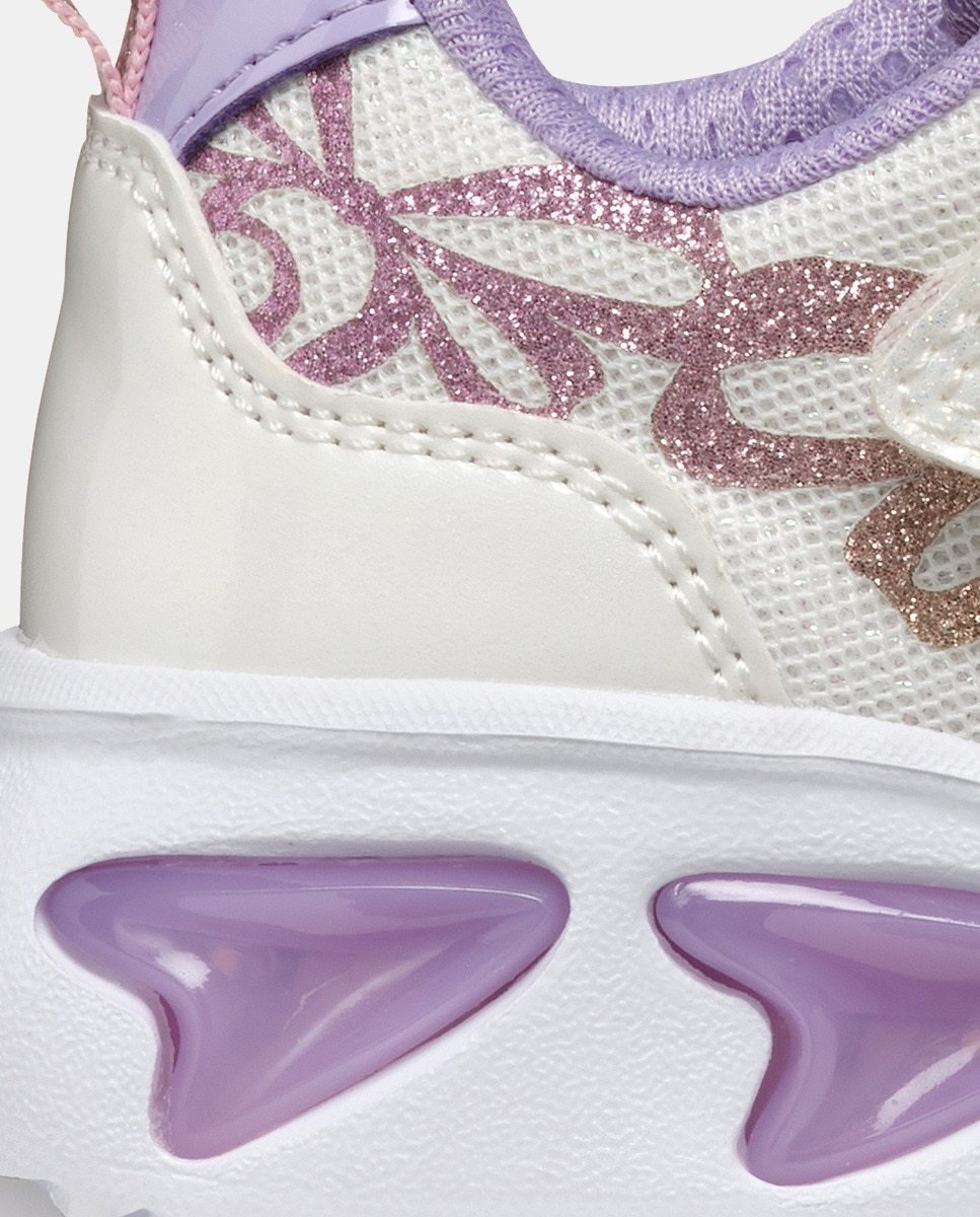 Sapatilhas Low Cut de Inspiração Running Branco-2