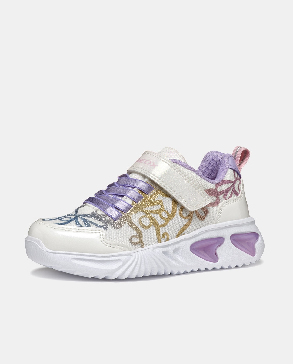 Sapatilhas Low Cut de Inspiração Running Branco-4