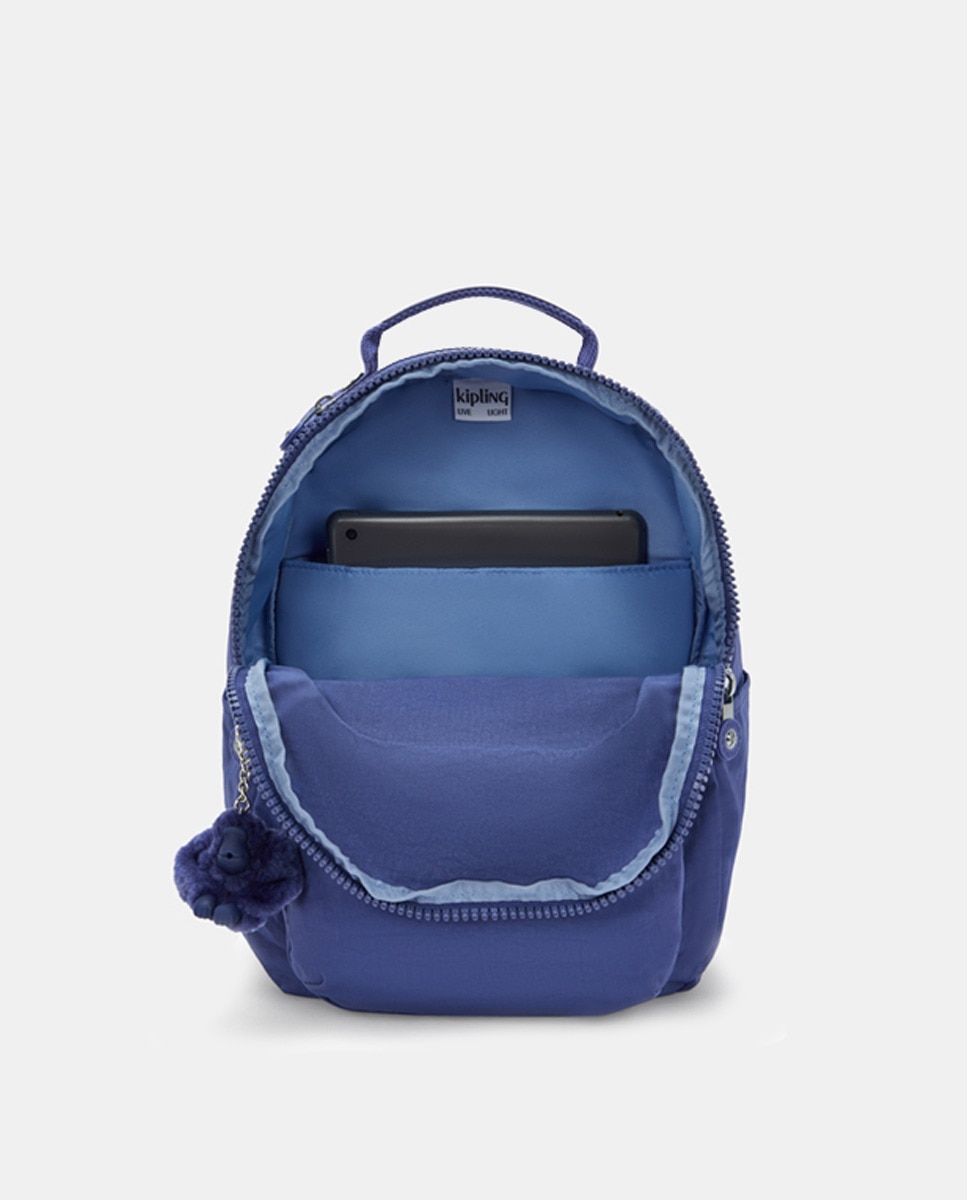 Mochila Pequena (com Compartimento para Portátil) Azul-3