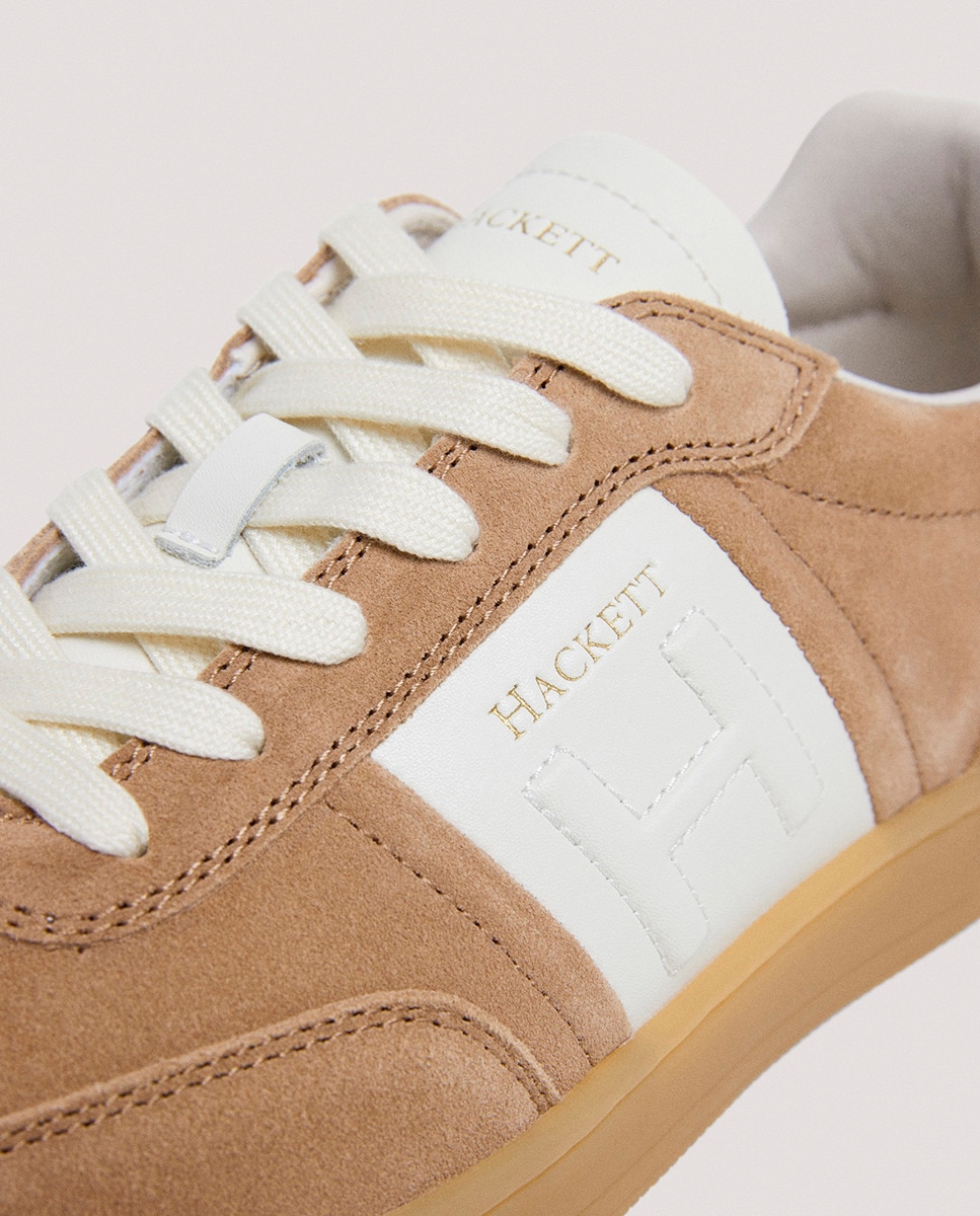 Sapatilhas Desportivas Harper Heritage Baixas. Castanho-6