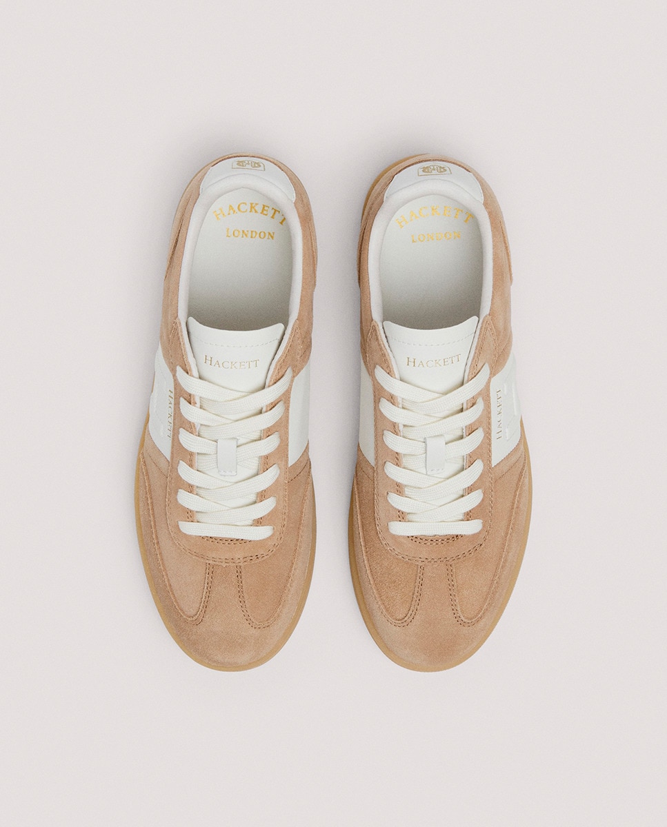 Sapatilhas Desportivas Harper Heritage Baixas. Castanho-3