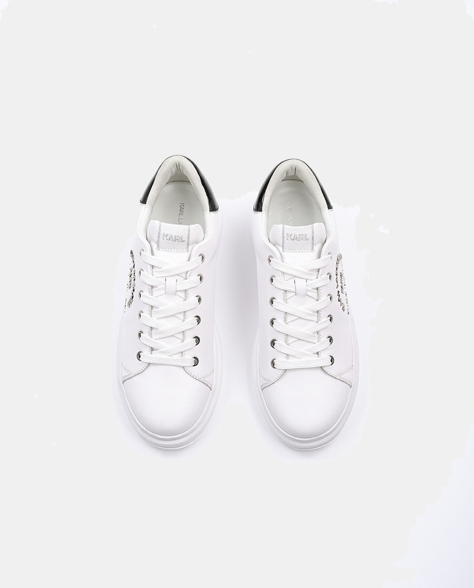 Sapatilhas Kapri Mens Metal Maison Branco-5