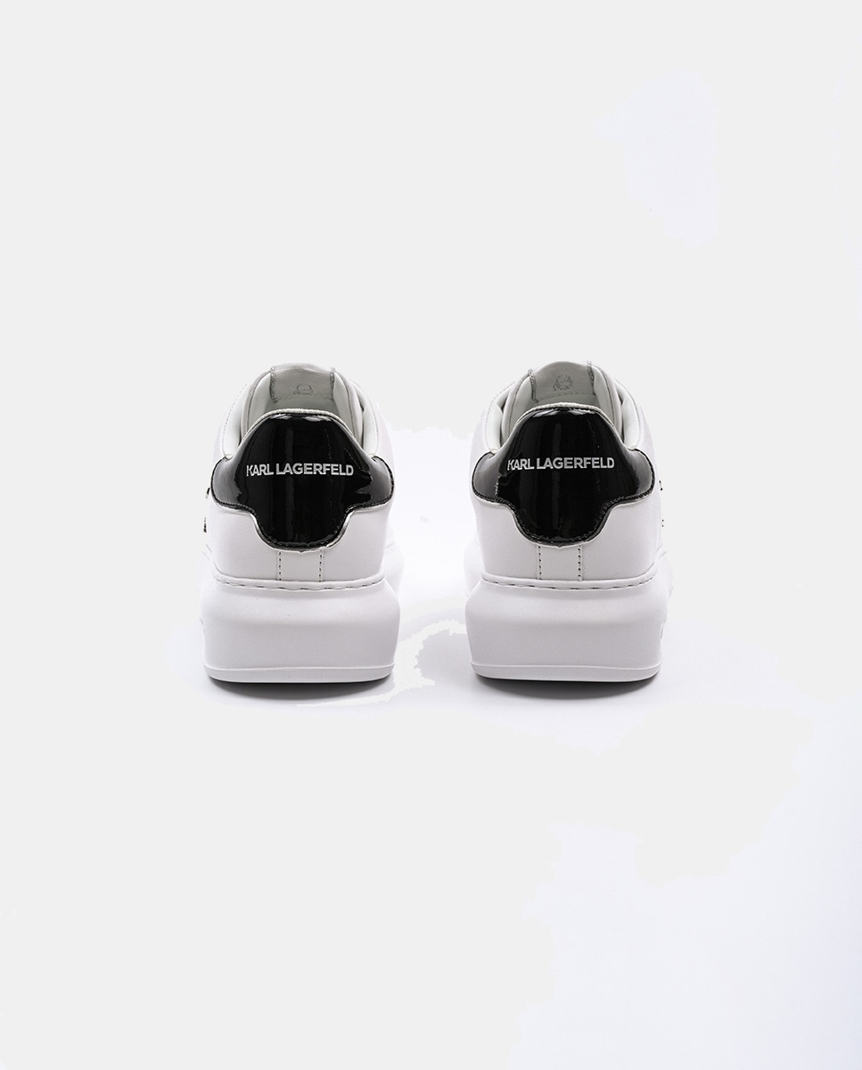 Sapatilhas Kapri Mens Metal Maison Branco-3