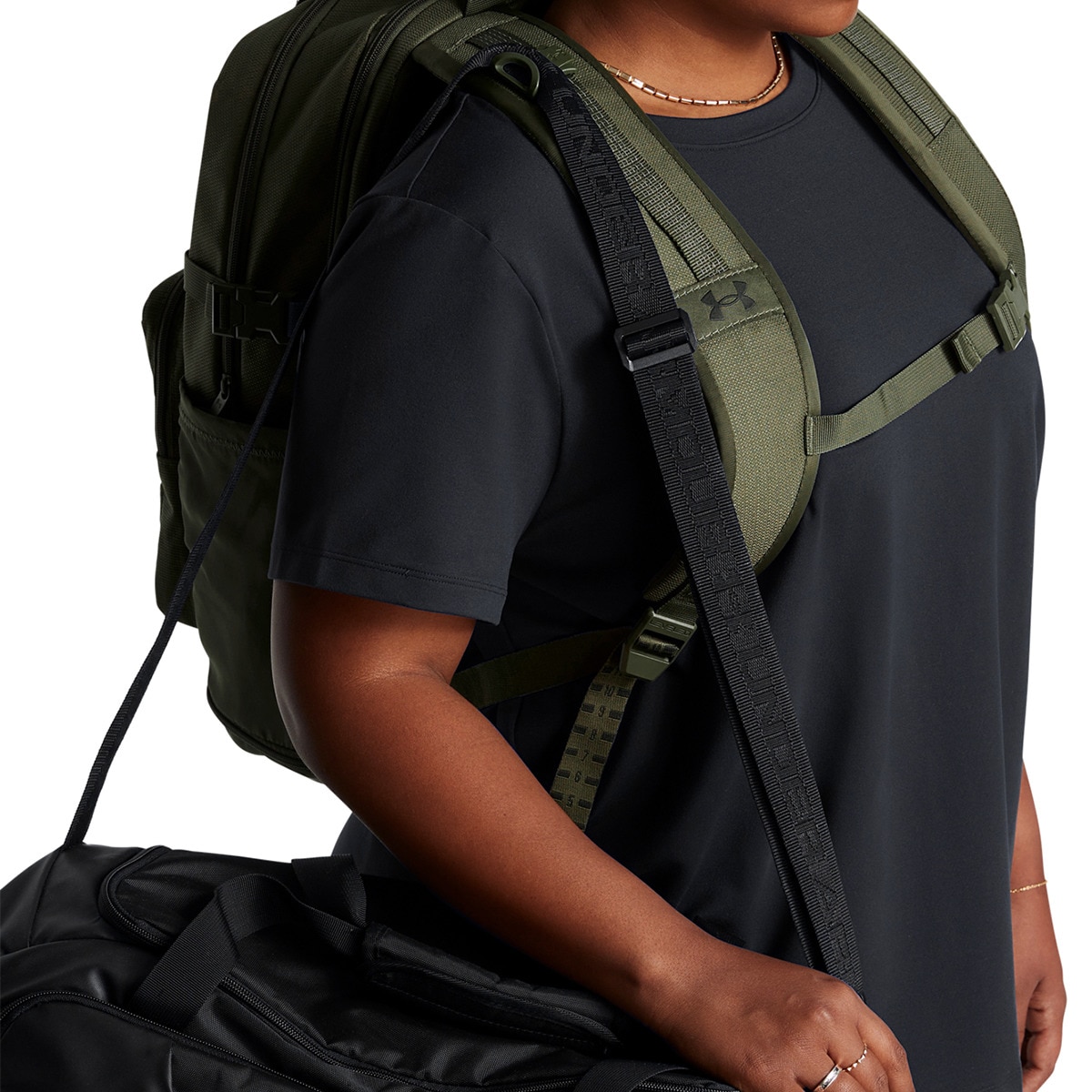Mochila UA Triumph Sport Backpack Green-10