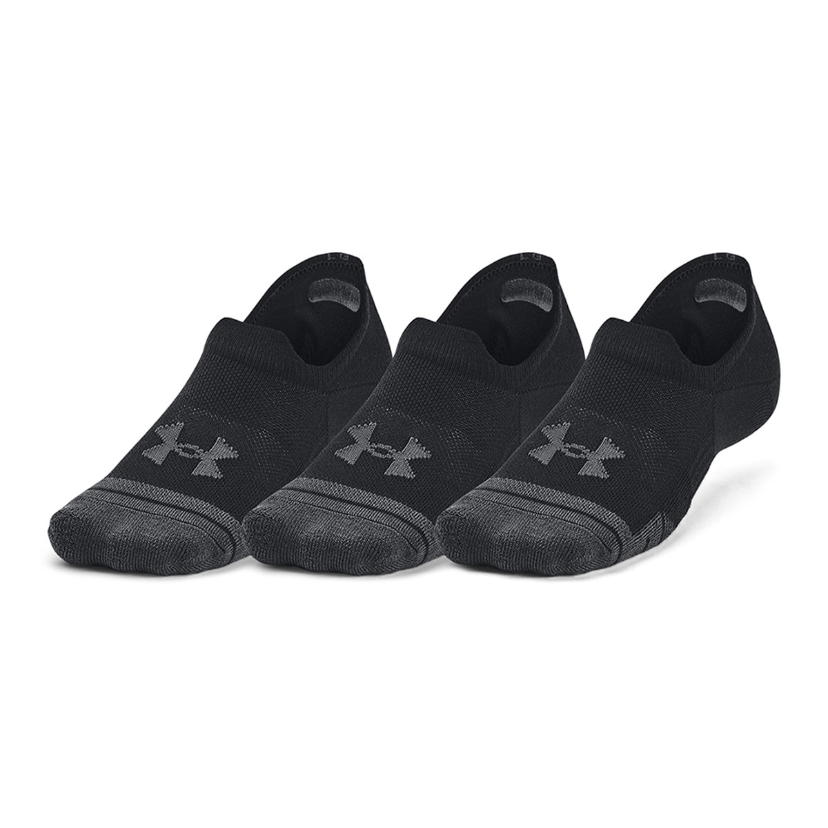 Pack de 3 Pares de Pezinhos Performance Tech Preto-1
