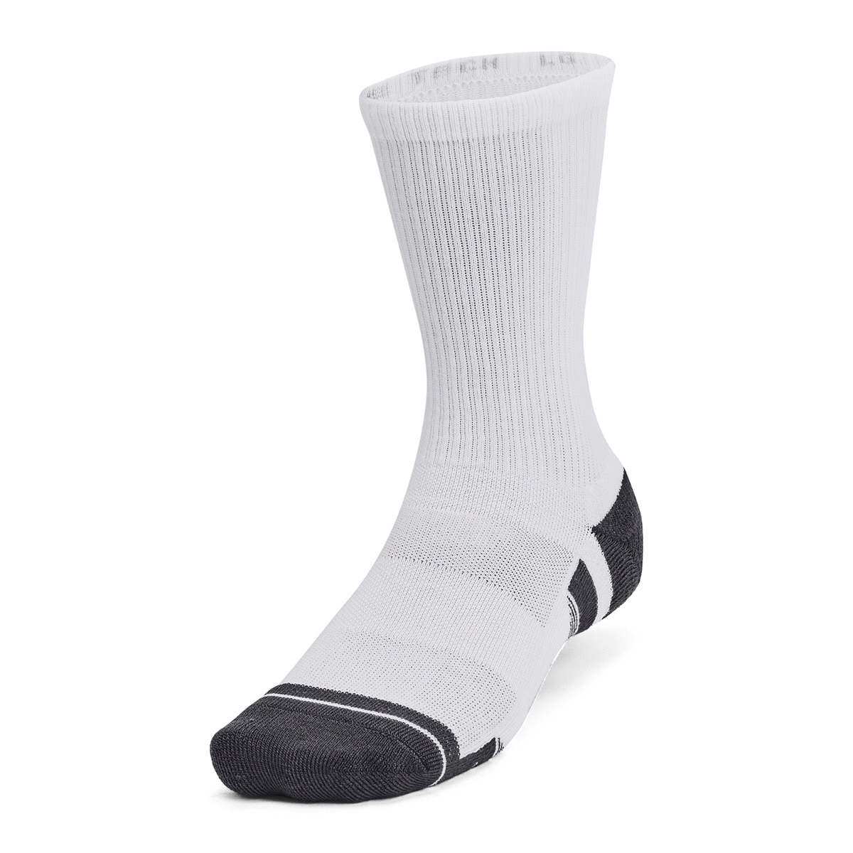 Pack de 3 Pares de Meias Performance Tech Crew Branco / Cinzento-2