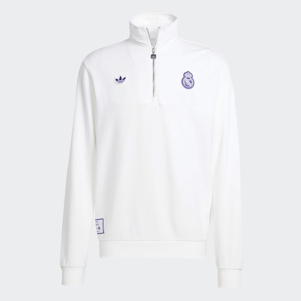 Sweatshirt de Homem Terrance Icons del Real Madrid Branco-7