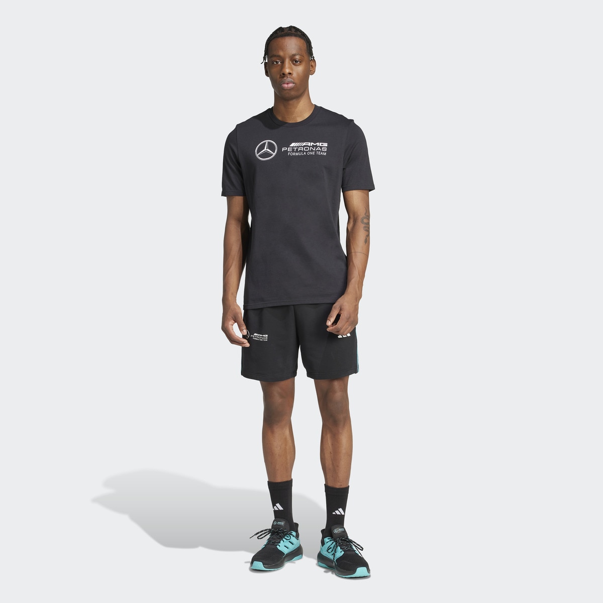 T-shirt de Homem ADN Mercedes - AMG Petronas Fórmula 1 Preto-5