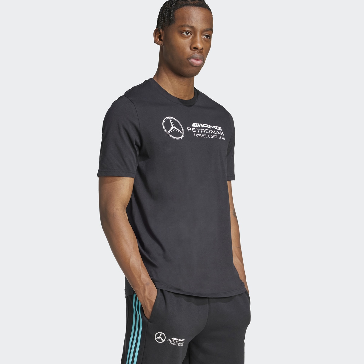 T-shirt de Homem ADN Mercedes - AMG Petronas Fórmula 1 Preto-3