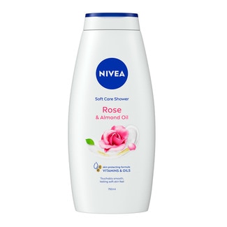 Gel Banho Rose&Almond Milk embalagem 750 ml - Nivea
