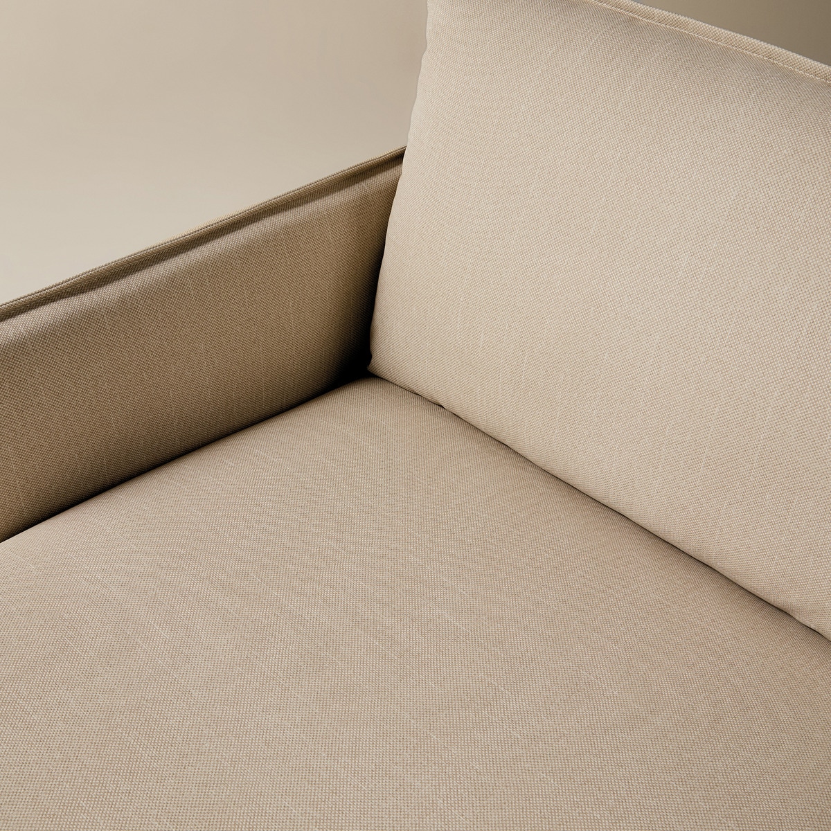 Módulo de Chaise Longue Esquerda com Tecido Impermeável para Sofá de Jardim Miami Bege-5